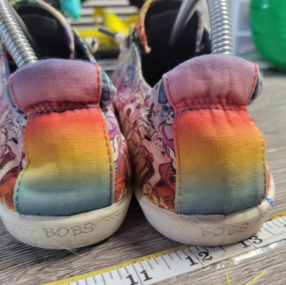 Bob's by Skechers Rainbow Dog Sneakers Women's Size 10 - Picture 2 of 7